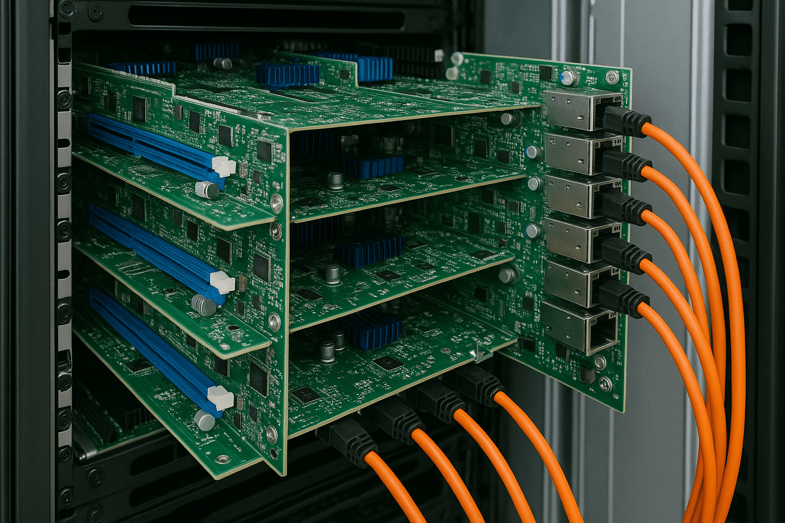 Server Board Integration, LAN Cabling & Maintenance