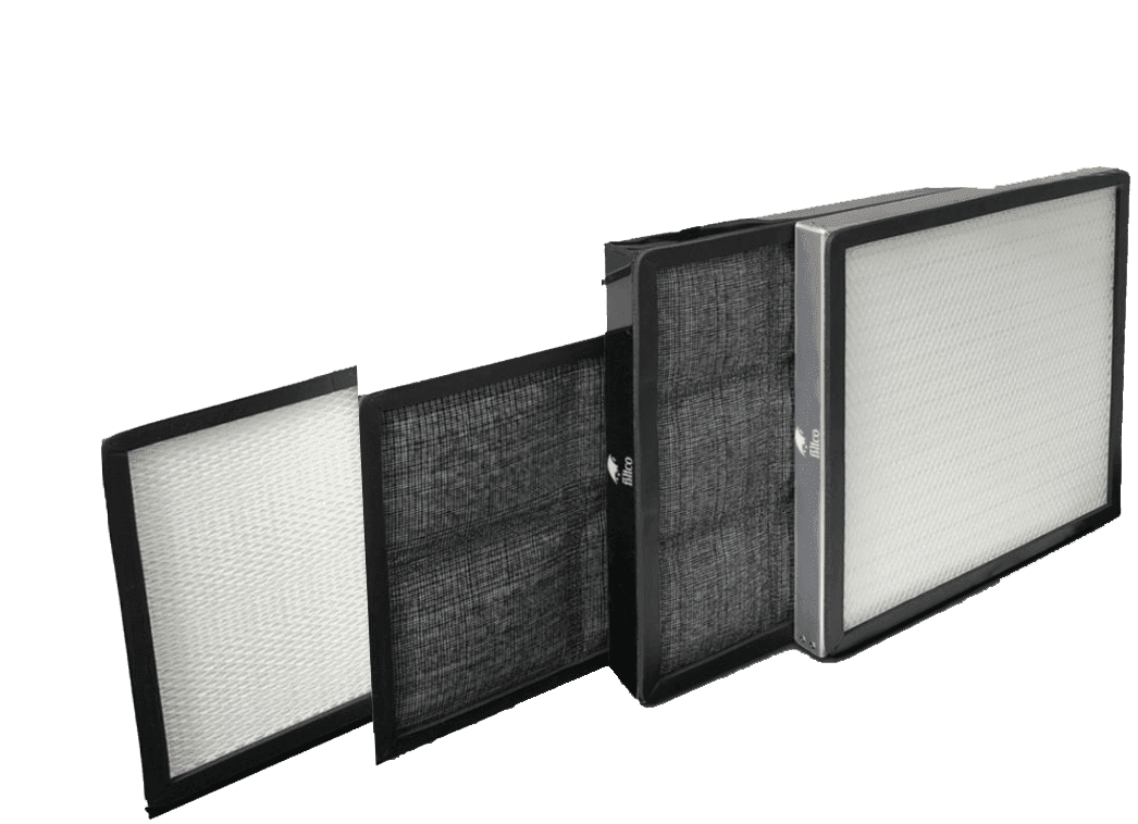 High Adsorption Efficiency Carbon Filters 